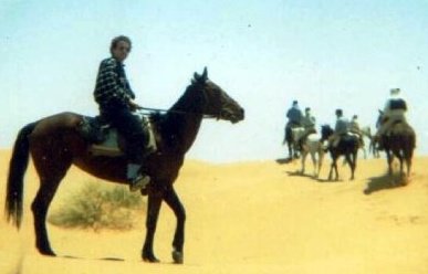 horse riding